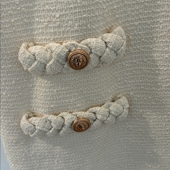 TUCKERNUT Jackie Cream Tweed Dress XL - Picture 4 of 11